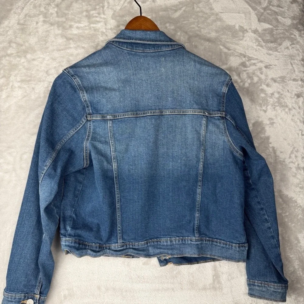 Old Navy Kids Denim‎ Jacket Blue Trucker Style Size XXL